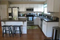 From Tiled Counter to Dark Granite: A Kitchen Transformation