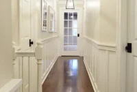 Instant Hallway Makeover: Easy DIY Wainscoting