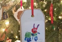 Turn Kids Art Into Festive Ornaments