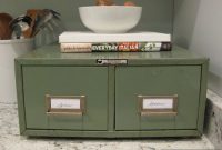 Your Kitchen’s Spice Library A Vintage Card Catalog Transformation