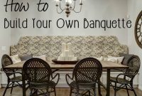 DIY Dining Banquette Construction