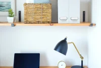 Unlocking Your Nook’s Potential Floating Desk and Custom Shelves
