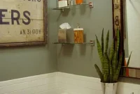 Sage Green Serenity with Orange Flair