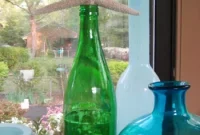 Sweet Sunroom Radiance With Glass Bottles