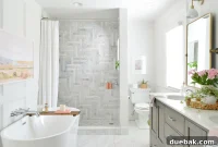 The Full Story Of Our Bathroom Makeover Before After Photos and Expenses