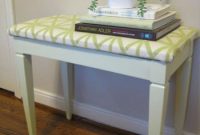 How to Reupholster a Bench with Fabric