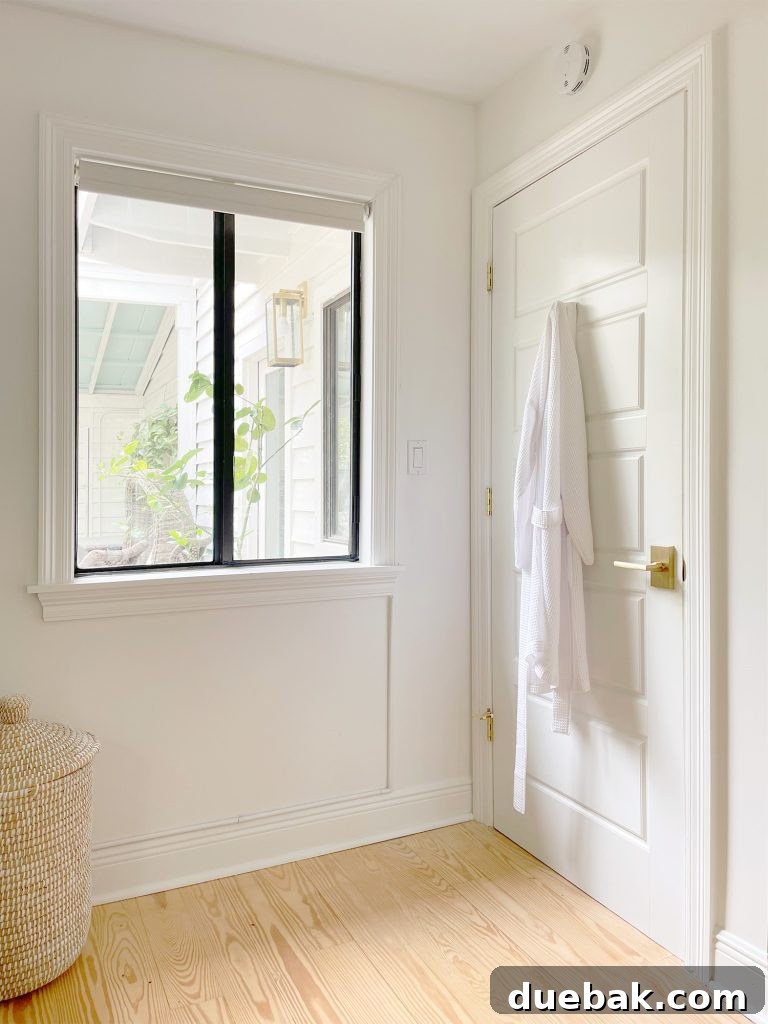 Upgrade Your Home with Smart Motorized Blinds 22 Bedroom Window With Cord Running Along Baseboard Using Cord Control Covers For Smart Roller Shade Blind