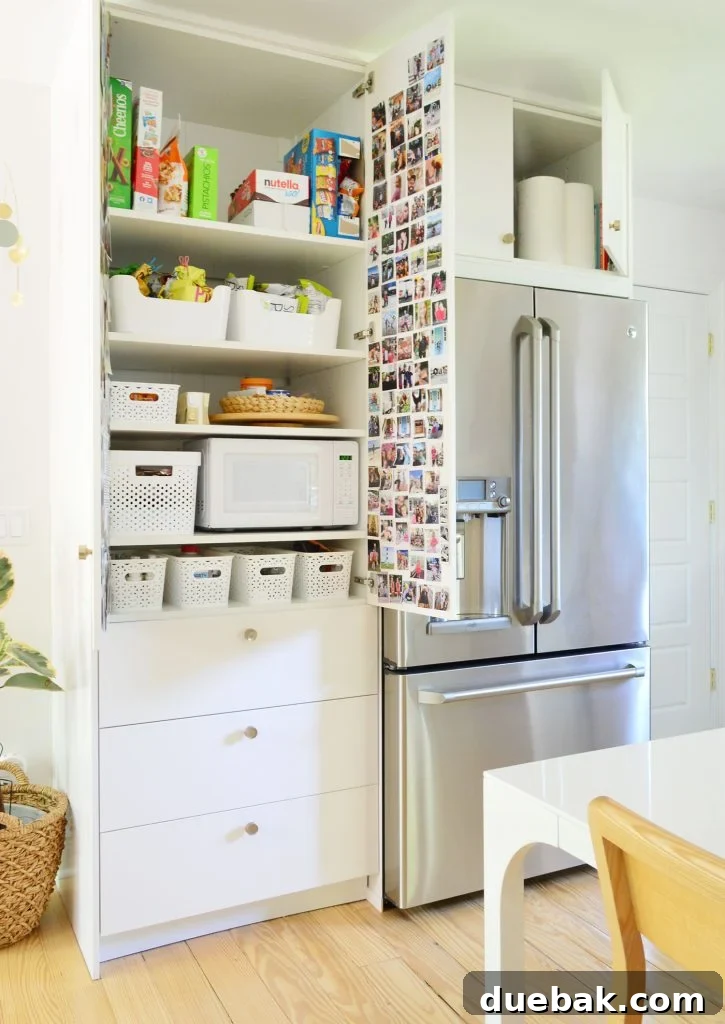 Ikea Pantry Cabinet With Shelves Microwave Storage
