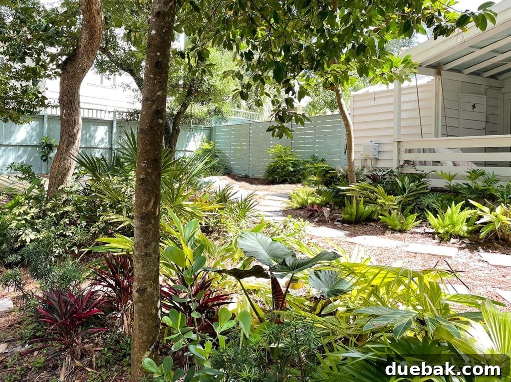 Shielding Your Plants From Winter's Chill 2 Lush Tropical Landscaping In Florida Home