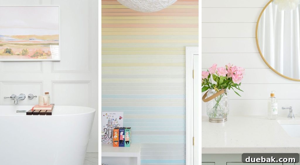 Collage of Wall Treatment Molding DIY Projects