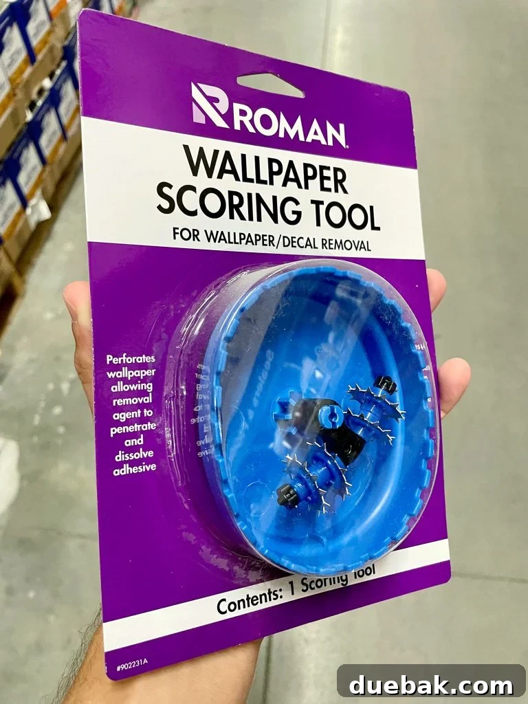 Wallpaper Scoring Tool In Packaging