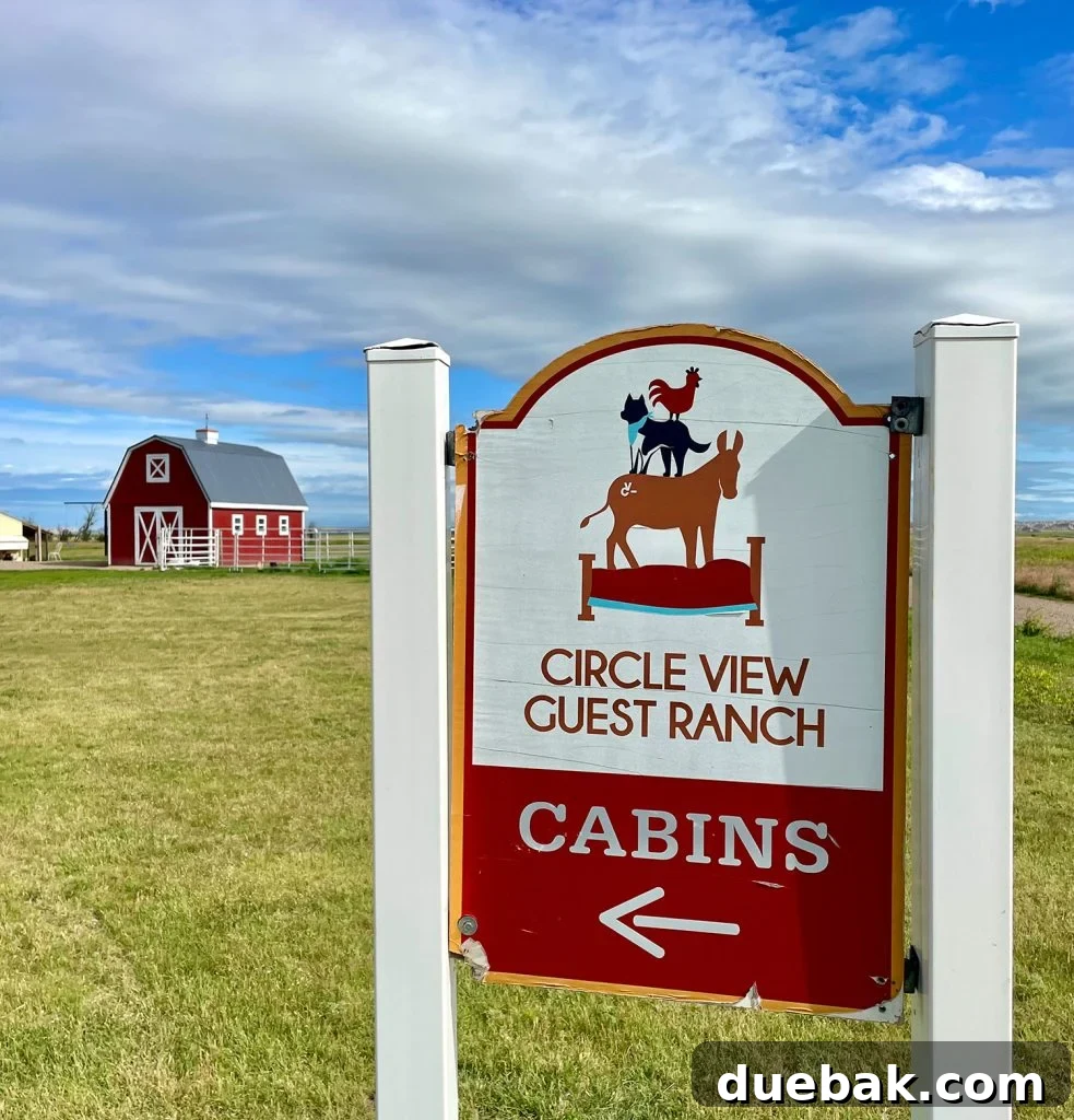 South Dakota Summer Odyssey 6 Circle View Guest Ranch Sign in Interior South Dakota
