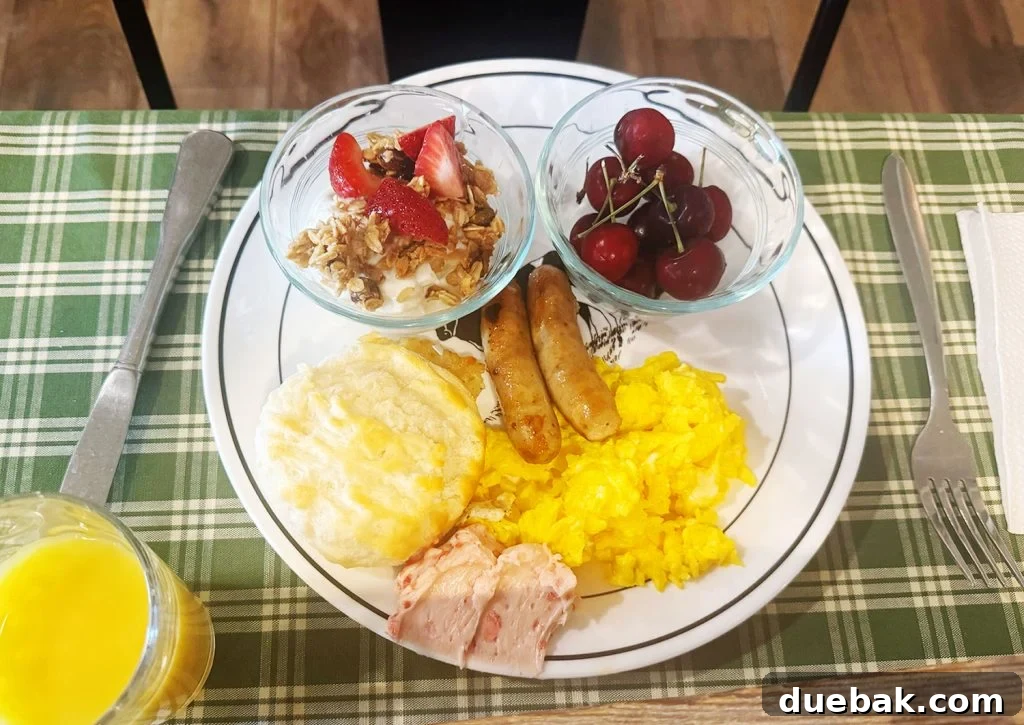 South Dakota Summer Odyssey 7 Hearty Midwest Breakfast With Eggs Sausage Biscuits Granola