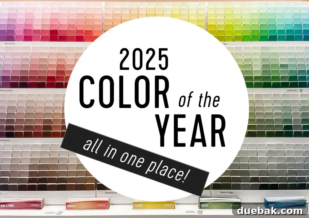 Your Ultimate Guide to 2025 Colors of the Year 2 Every 2025 Color of the Year All In One Place
