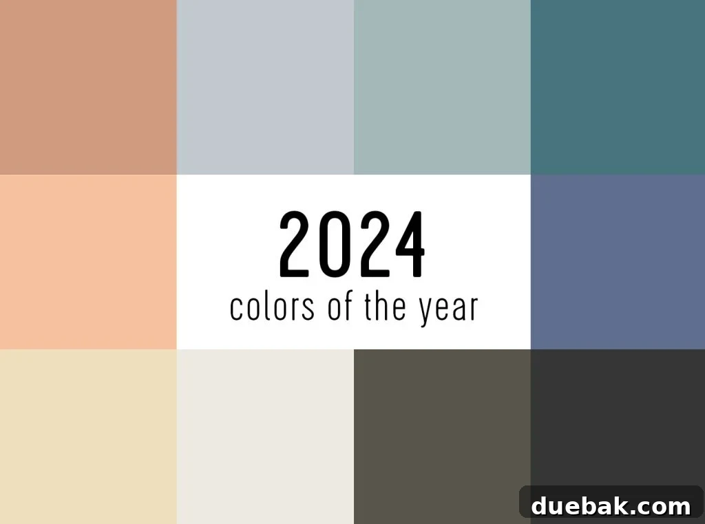 Your Ultimate Guide to 2025 Colors of the Year 3 2024 Color of the Year Snapshot Grid