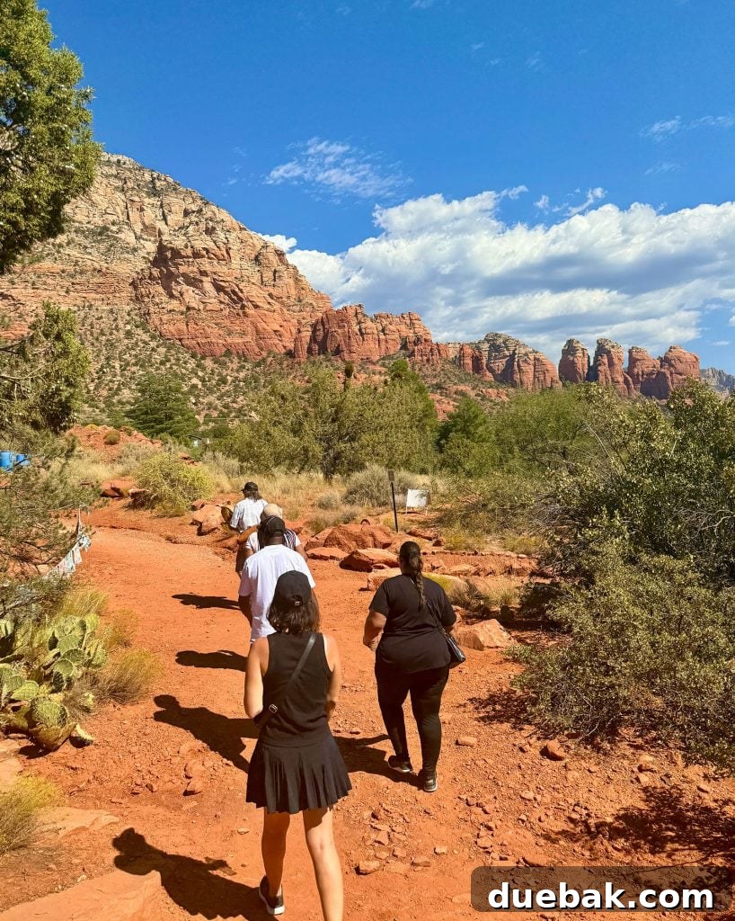 Sedona Sisterhood Sojourn 14 Sherry Hiking In Sedona Arizona To Vortex