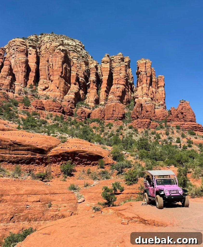 Sedona Sisterhood Sojourn 18 PInk Jeep Tour Offroading Among Red Rocks In Sedona Arizona
