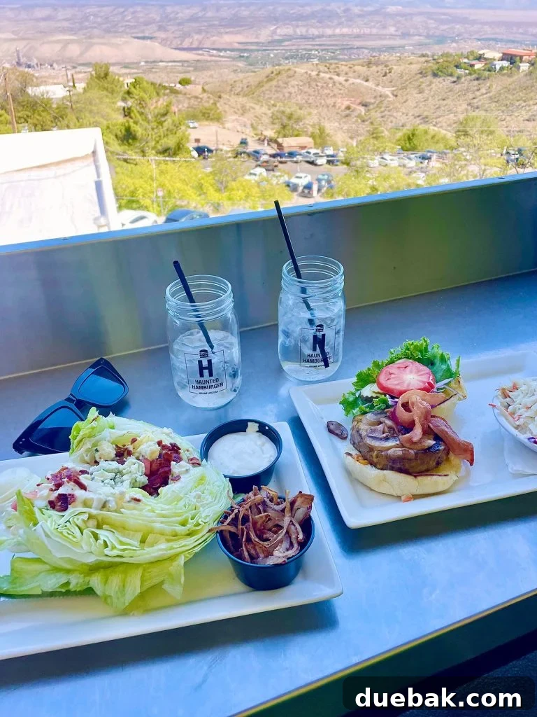 Sedona Sisterhood Sojourn 39 View Of Mountains From Haunted Hamburger In Jerome Arizona
