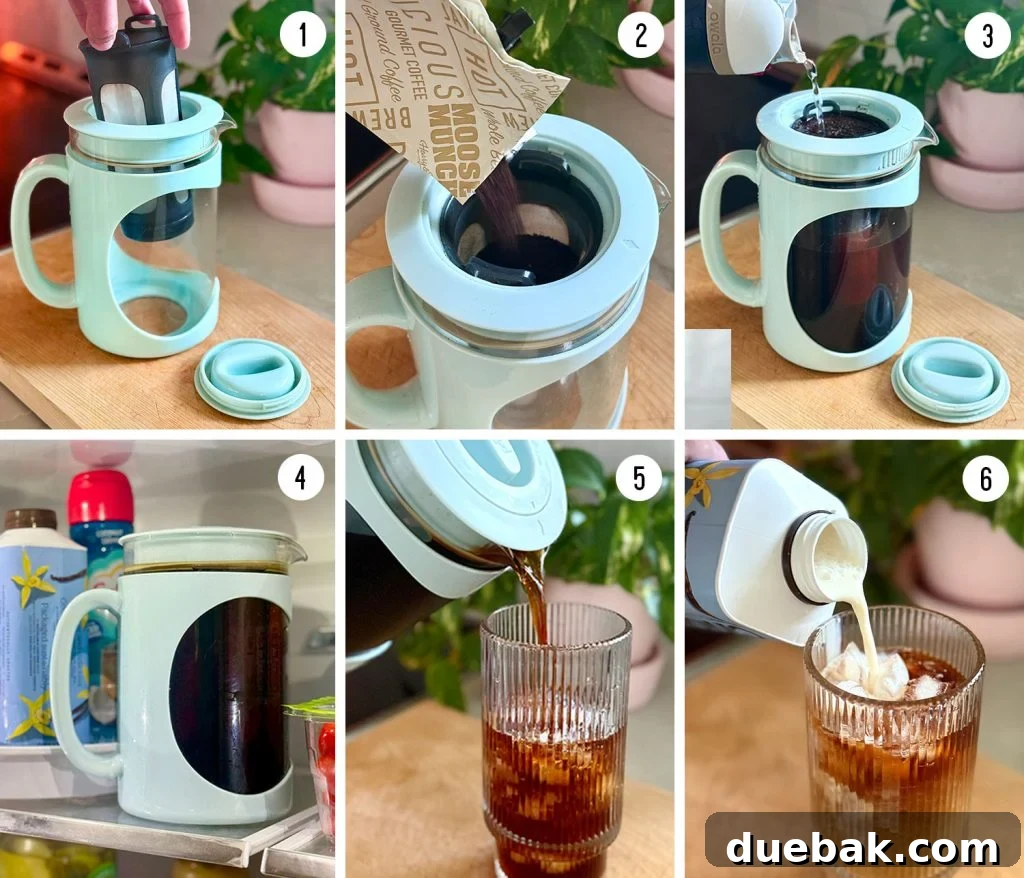 Brew Your Own Perfect Cold Brew 5 6 Step Instructions To Make Cold Brew Coffee At Home