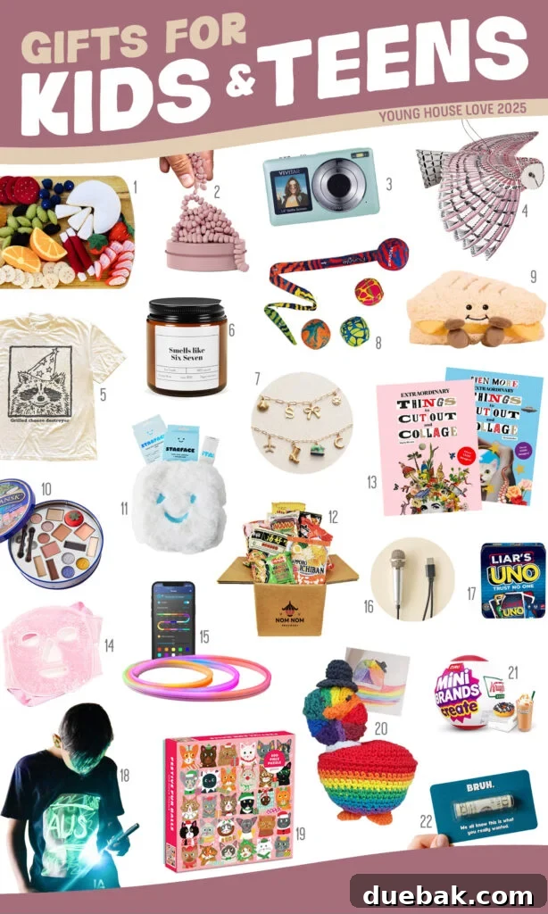 Your 2025 Holiday Gift Guide for All Ages and Budget Friendly Presents Under 15 Dollars 12 Holiday Gift Guide Mood Board - Exciting Gift Ideas for Kids and Teens