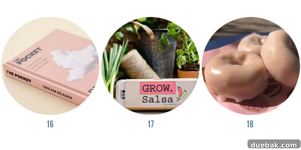 Your 2025 Holiday Gift Guide for All Ages and Budget Friendly Presents Under 15 Dollars 26 Next 3 Affordable Gifts: Pocket Dream Reader, Grow Your Own Salsa Kit, Glazed Donut Soap