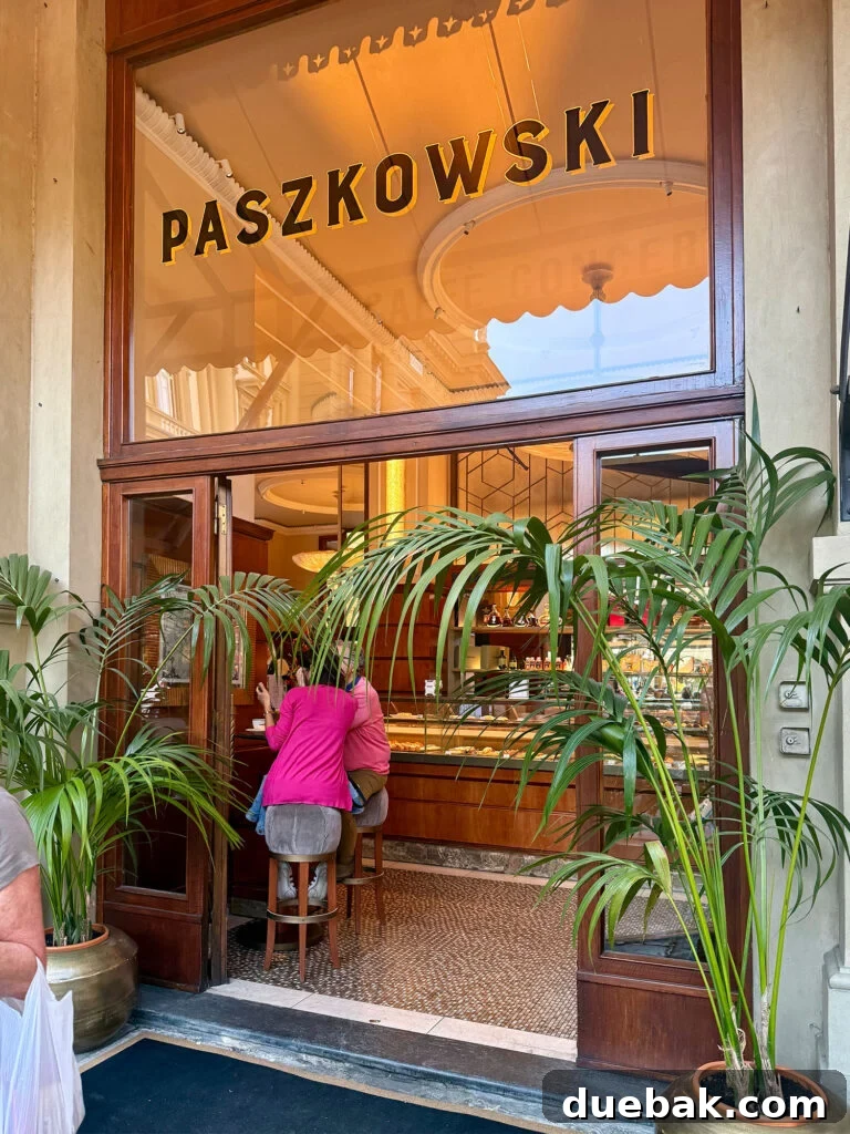 Pasckowski Restaurant in Florence Italy