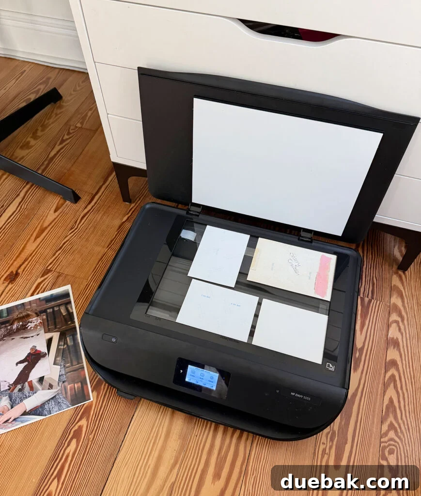 Another Chapter Unfolds 5 Digitizing Old Photos Using HP Flatbed Scanner