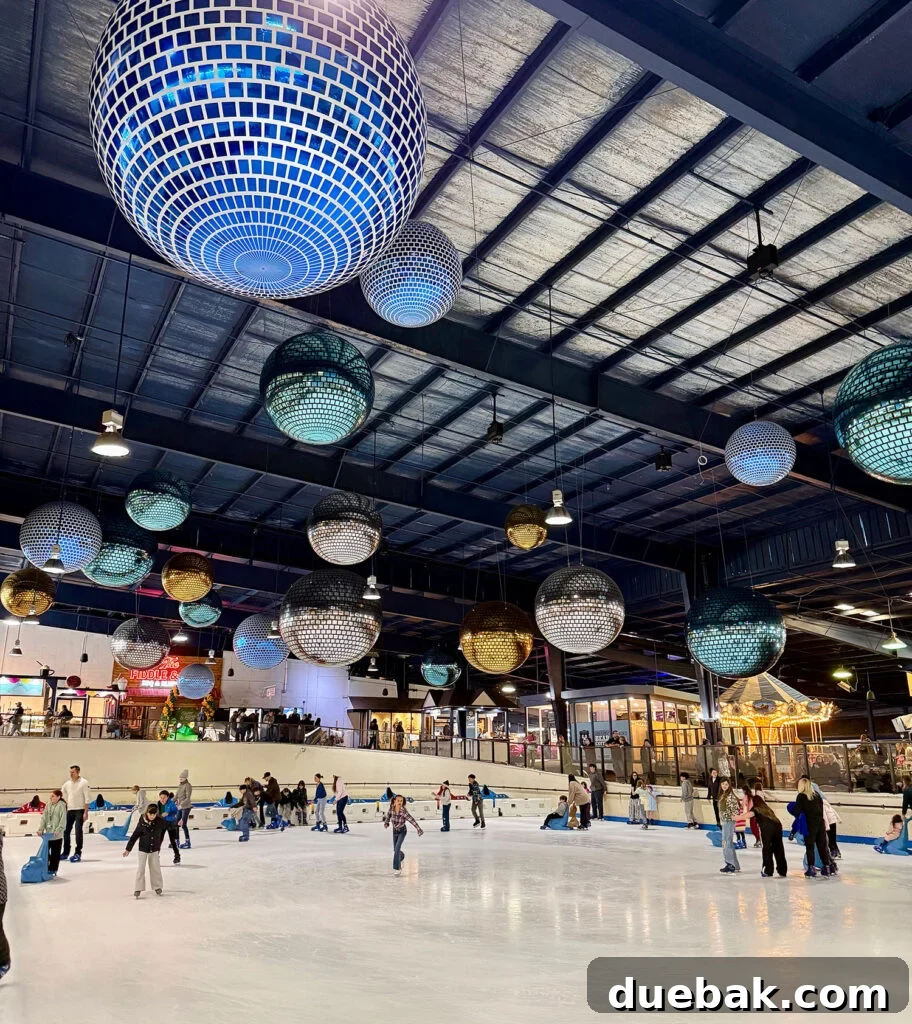 Ice Skating Rink at Ober Mountain in Gatlinburg TN