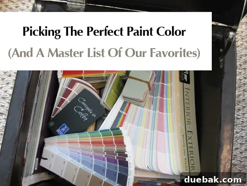 Unlocking Your Home's Ideal Hue 2 Picking the Perfect Paint Color List of Favorites - Expert Recommendations for Your Home