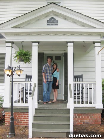 Stunning Richmond Transformation 2 Karyn and Eric's charming renovated home exterior, showcasing a blend of historic architecture and meticulous upkeep.