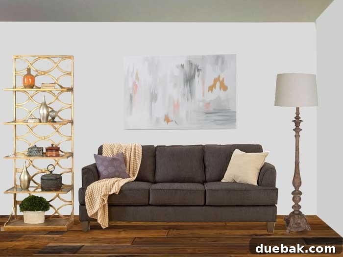Living Room Art E-Design After