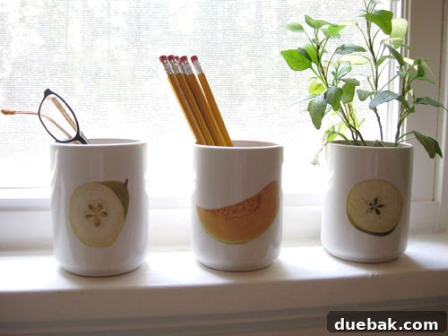 Transform Your Vases and Planters with Decoupage 4 fruit-planters-cups-pots-ceramic