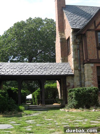 Wedding Week Two Our Brush with Forever 3 Charming breezeway at Stony Point School wedding venue