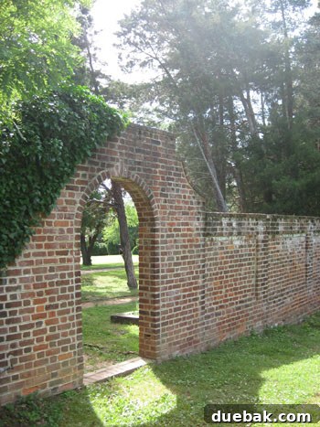 Wedding Week Two Our Brush with Forever 6 Richmond wedding venue brick archway covered in creeping ivy