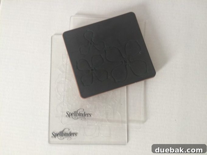 Close-up of die cutting materials on the Platinum 6 platform