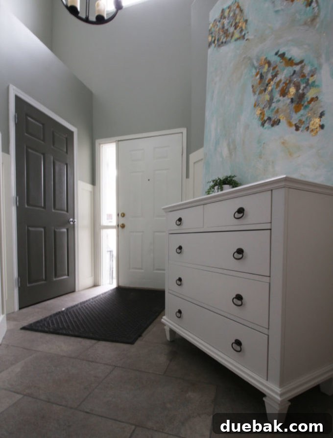 front entry before renovation