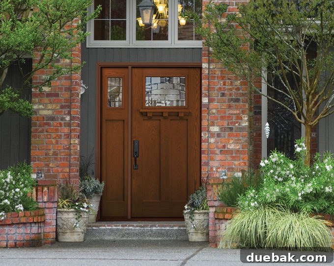 Belleville Craftsman textured door style