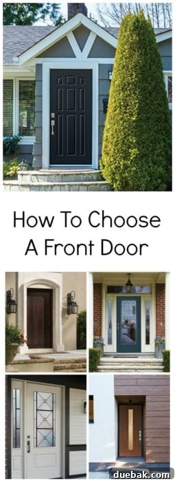 front door transformation inspiration