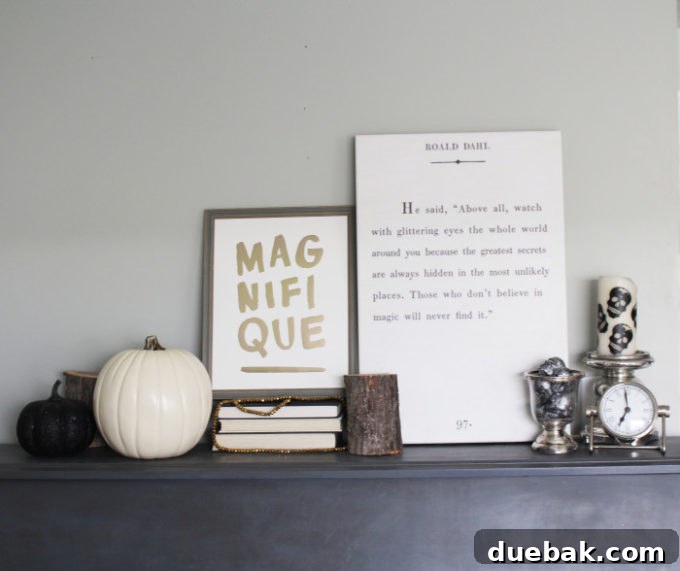 Cozy Fall Home Tour Entrance