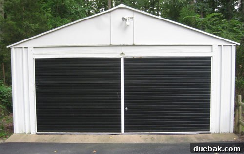 Closed Garage Door