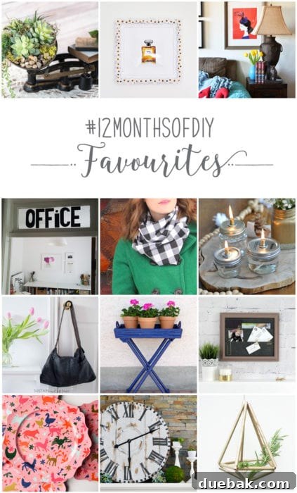 12monthsofdiy-favourites - My favorite DIY project from the challenge