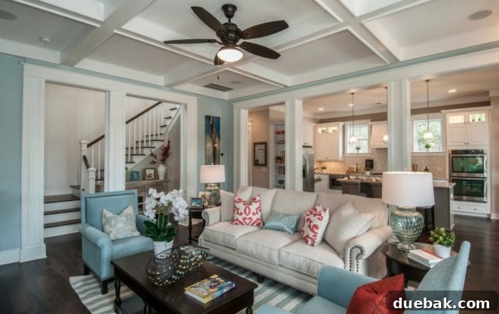 Fuel Your Creativity 5 Smart Ways to Use Inspiration Photos 4 A sophisticated living room with neutral colors, inviting the viewer to look past the palette and focus on other design elements like furniture, lighting, and textures.