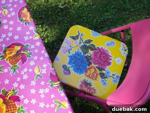 Refreshed chair with matching paint
