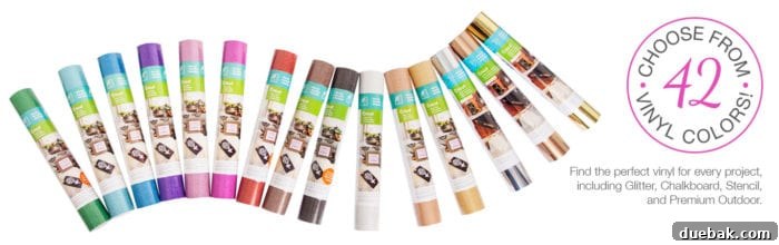 Cricut Explore Materials - Diverse crafting materials on a mat