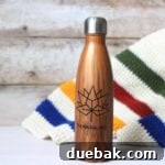 Custom Canada 150 water bottle