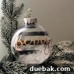 Personalized Christmas Ornament