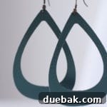 Faux Leather earrings