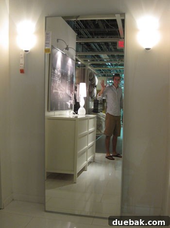 My Ikea Habit: Always Browsing, Rarely Buying 11 Giant IKEA floor mirror expanding perceived room size, incredible value