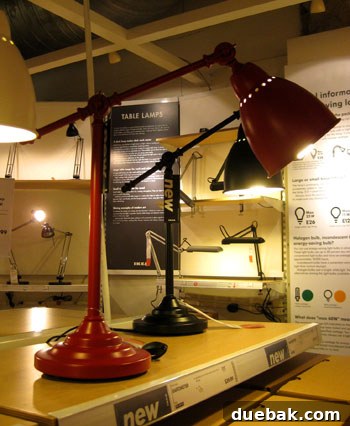 My Ikea Habit: Always Browsing, Rarely Buying 4 Sleek red side table lamps from IKEA, perfect for adding color accents