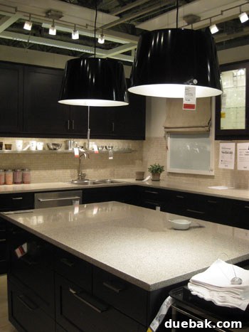 My Ikea Habit: Always Browsing, Rarely Buying 9 Stunning IKEA kitchen concept with dark cabinets, light countertops, mosaic backsplash